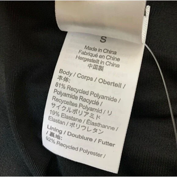 J. Crew Ribbed High Rise Cheeky Bikini Bottom Women’s Sz Small Black BE808 New! - Picture 3 of 6